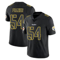 P.Steelers #54 Zach Frazier Player Black Impact Limited Home Game ROCER Stitched Jerseys
