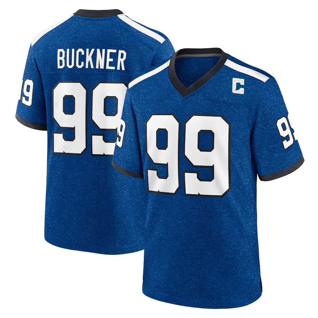 IN.Colts #99 DeForest Buckner Player Royal Alternate Indiana Nights Home Game ROCER Stitched Jerseys