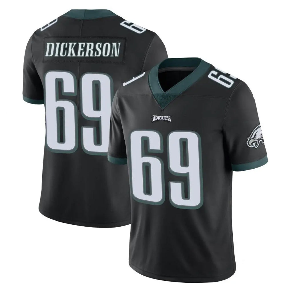 P.Eagles #69 Landon Dickerson Player Black Limited Vapor Untouchable Home Game ROCER Stitched Jerseys