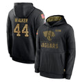 J.Jaguars #44 Travon Walker Player Black Salute to Service Hoodies Limited Game ROCER Stitched Jerseys