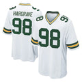 GB.Packers #98 Javon Hargrave Player White Home Game ROCER Stitched Jerseys