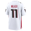 A.Falcons #11 Jalon Walker Player White Home Game ROCER Stitched Jerseys