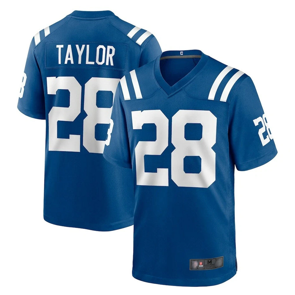IN.Colts #28 Jonathan Taylor Player Royal Home Game ROCER Stitched Jerseys