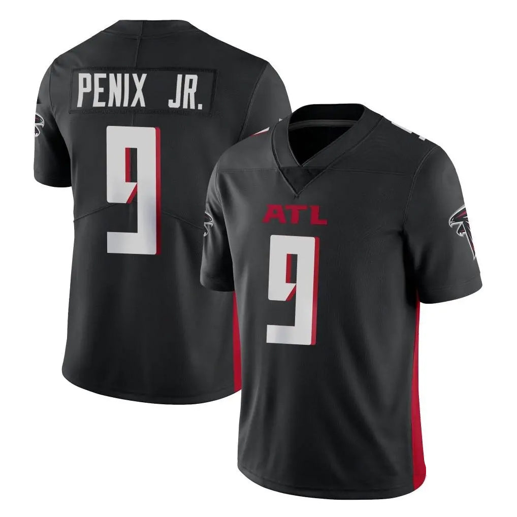 A.Falcons #9 Michael Penix Jr. Player Black Vapor Untouchable Limited Home Game ROCER Stitched Jerseys