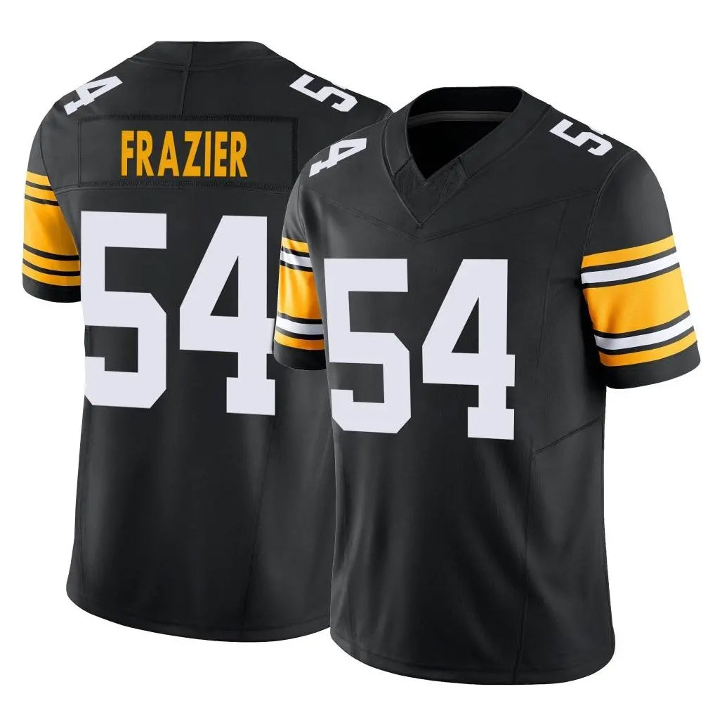 P.Steelers #54 Zach Frazier Player Black Limited Alternate Vapor F.U.S.E. Home Game ROCER Stitched Jerseys