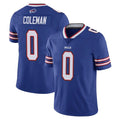 B.Bills #0 Keon Coleman Player Royal Vapor Untouchable Limited ROCER Stitched Jerseys