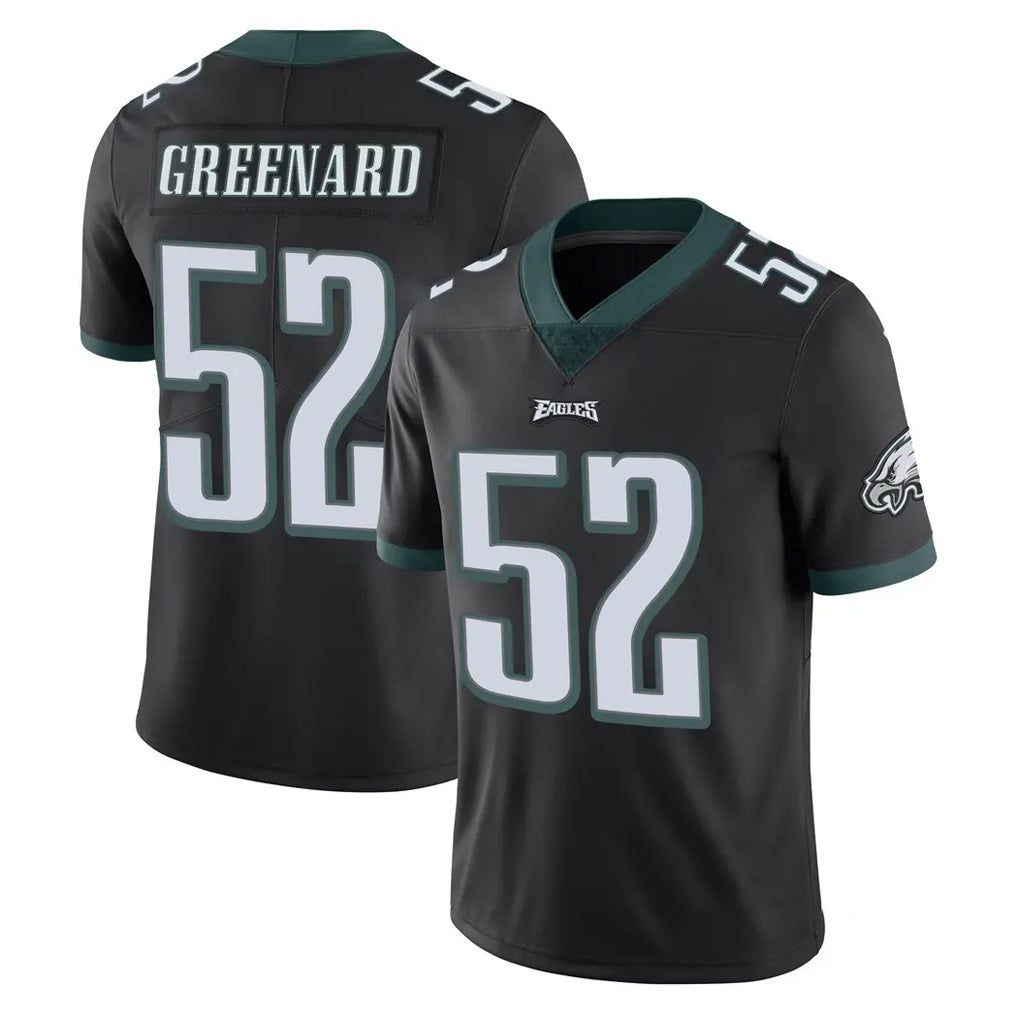 P.Eagles #52 Jonathan Greenard Player Black Limited Vapor Untouchable Home Game ROCER Stitched Jerseys