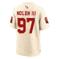 A.Cardinals #97 Walter Nolen III Player Cream Rivalries Collection Game ROCER Stitched Jerseys