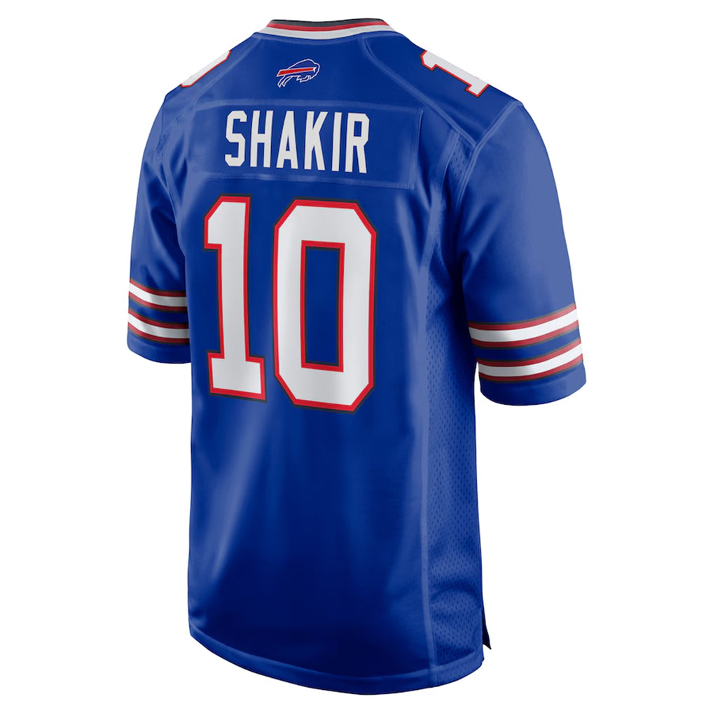 B.Bills #10 Khalil Shakir Player Royal Home Game ROCER Stitched Jerseys