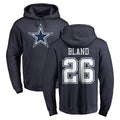 D.Cowboys #26 DaRon Bland Player Navy Pullover Hoodies Limited ROCER Stitched Jerseys