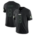 GB.Packers #8 Josh Jacobs Player Black Impact Limited Home Game ROCER Stitched Jerseys