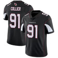 A.Cardinals #91 L.J. Collier Player Black Vapor Untouchable Elite ROCER Stitched Jerseys