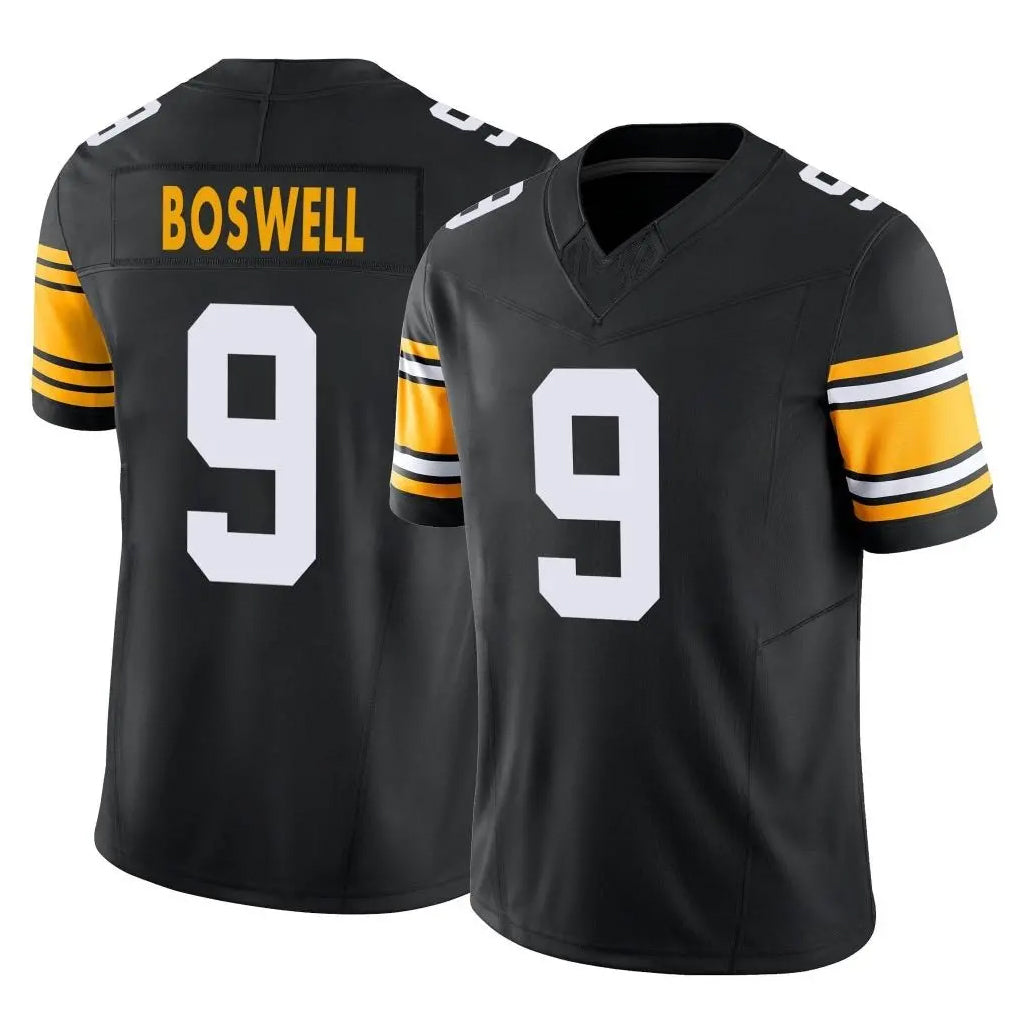 P.Steelers #9 Chris Boswell Player Black Limited Alternate Vapor F.U.S.E. Home Game ROCER Stitched Jerseys