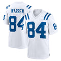 IN.Colts #84 Tyler Warren Player White Home Game ROCER Stitched Jerseys