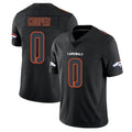 D.Broncos #0 Jonathon Cooper Player Black Impact Limited Game ROCER Stitched Jerseys