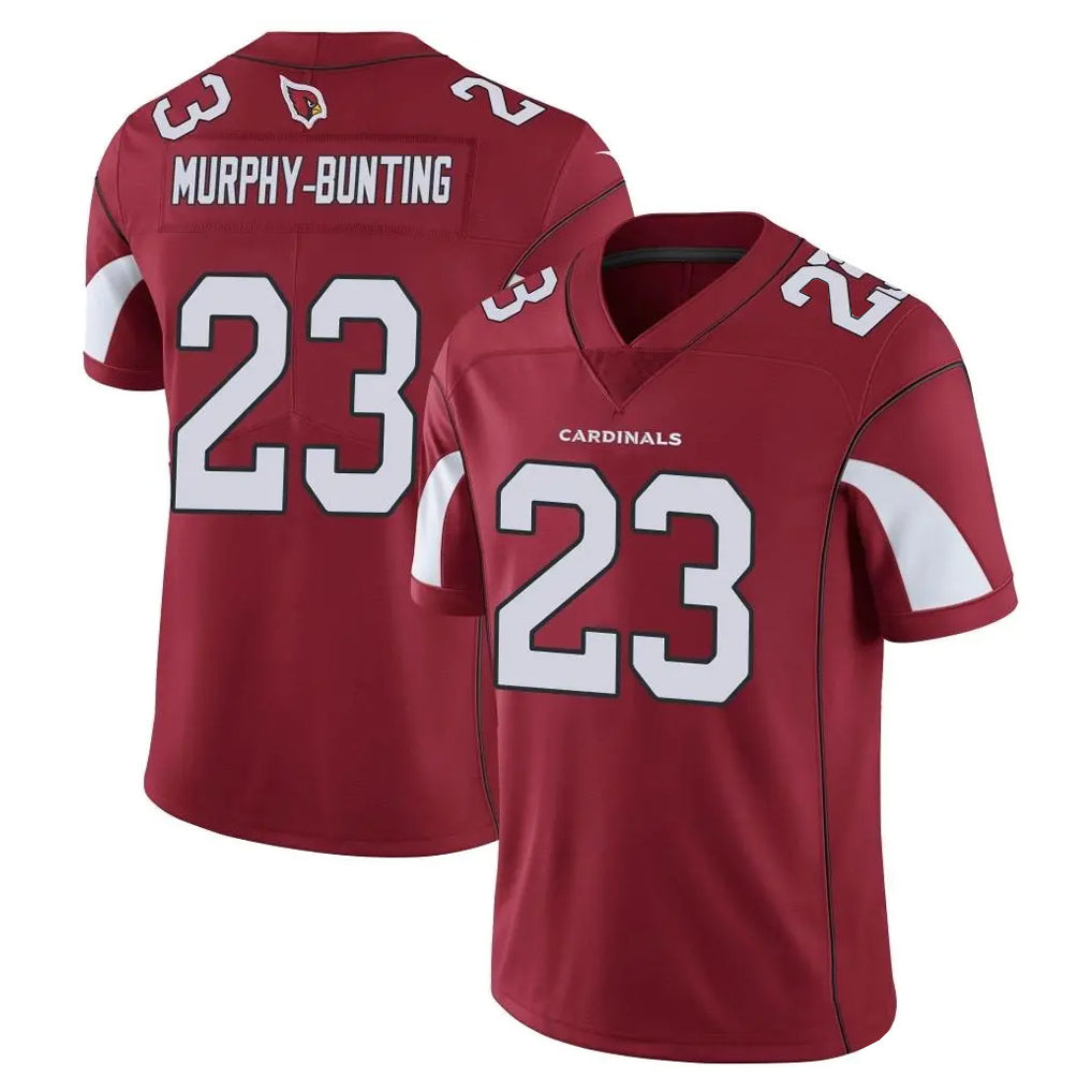 A.Cardinals #23 Sean Murphy-Bunting Player Cardinal Vapor Limited Home Game  ROCER Stitched Jerseys