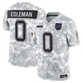 B.Bills #0 Keon Coleman Player Arctic Camo Salute to Service Limited Game ROCER Stitched Jerseys