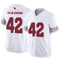A.Cardinals #42 Dadrion Taylor-Demerson Player White Limited ROCER Stitched Jerseys