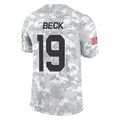 A.Cardinals #19 Carson Beck Player Camo Salute to Service Limited Home ROCER Stitched Jerseys