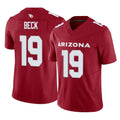 A.Cardinals #19 Carson Beck Player Cardinal Vapor F.U.S.E. Limited Home Game ROCER Stitched Jerseys