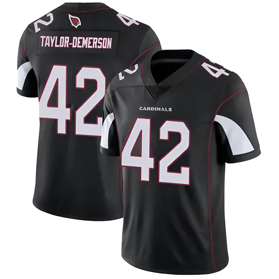 A.Cardinals #42 Dadrion Taylor-Demerson Player Black Limited ROCER Stitched Jerseys
