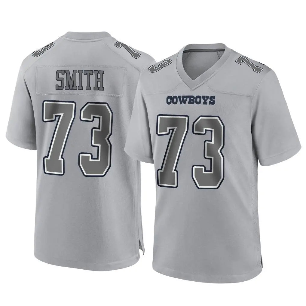 D.Cowboys #73 Tyler Smith Player Gray Atmosphere Fashion Home Game ROCER Stitched Jerseys