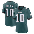 P.Eagles #10 Braden Mann Player Green Home Game ROCER Stitched Jerseys
