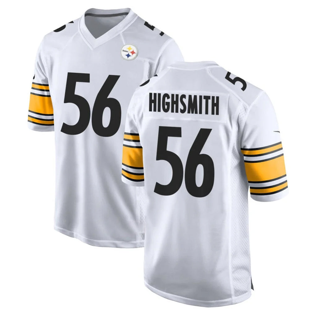 P.Steelers #56 Alex Highsmith Player White Home Game ROCER Stitched Jerseys