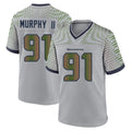 S.Seahawks #91 Byron Murphy II Player Grey 2025 Rivalries Collection Home Game ROCER Stitched Jerseys