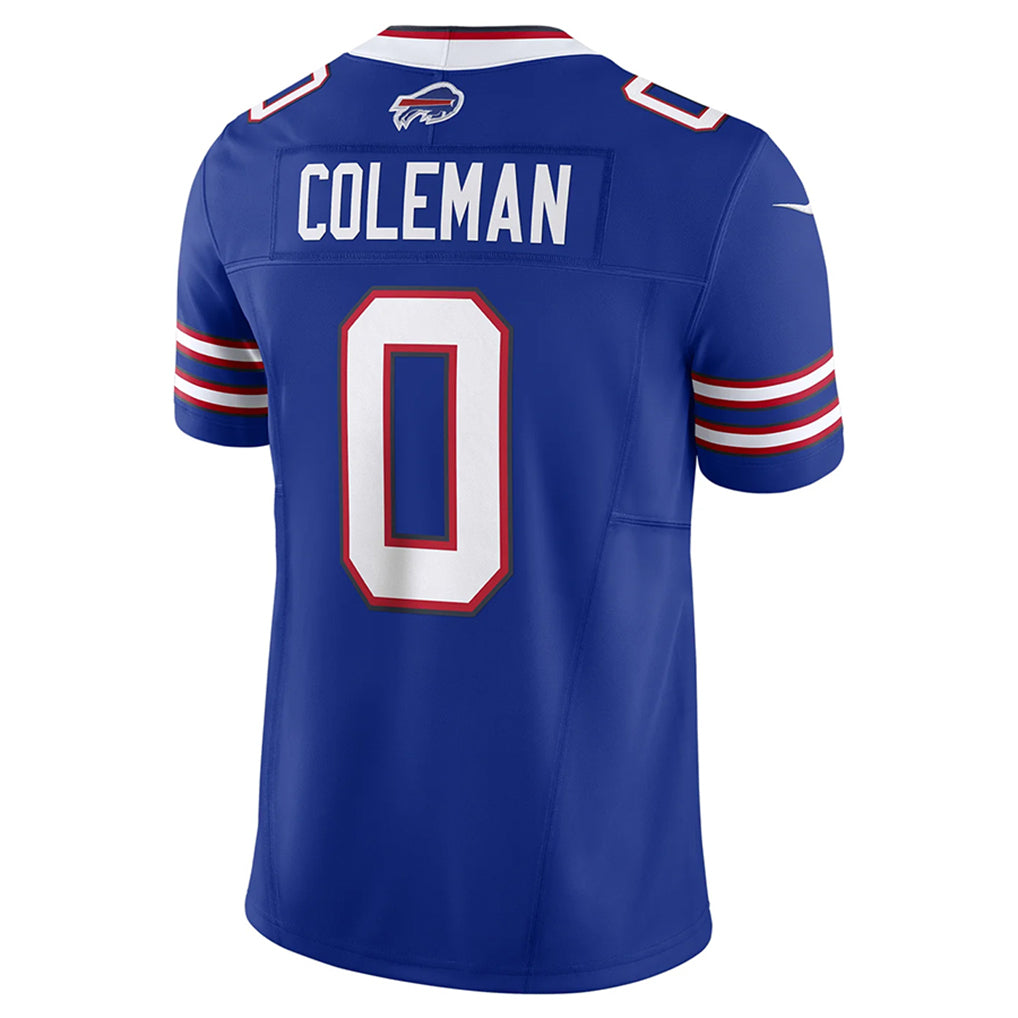 B.Bills #0 Keon Coleman Player Royal Vapor F.U.S.E. Limited Home Game ROCER Stitched Jerseys