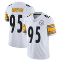 P.Steelers #95 Keeanu Benton Player White Limited Vapor Untouchable Home Game ROCER Stitched Jerseys