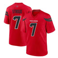 H.Texans #7 CJ Stroud Player Red Alternate Home Game ROCER Stitched Jerseys