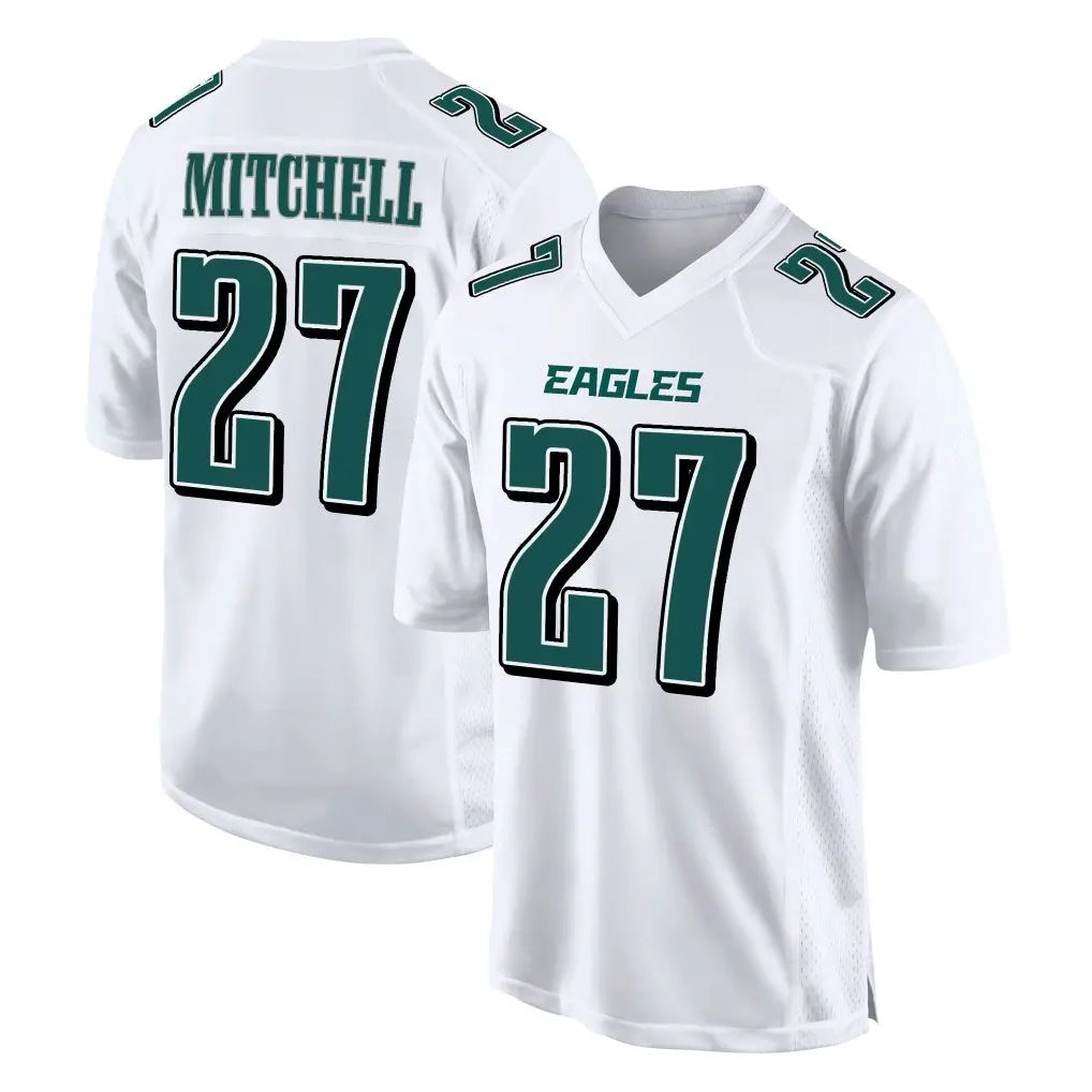 P.Eagles #27 Quinyon Mitchell Player White Tundra Fashion Home Game ROCER Stitched Jerseys
