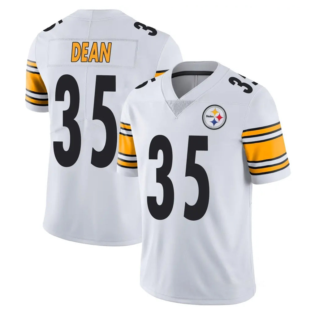 P.Steelers #35 Jamel Dean Player White Limited Vapor Untouchable Home Game ROCER Stitched Jerseys
