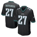 P.Eagles #27 Quinyon Mitchell Player Black Home Game ROCER Stitched Jerseys