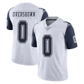 D.Cowboys #0 DeMarvion Overshown Player White-Navy Limited Color Rush Vapor Untouchable Home Game ROCER Stitched Jerseys