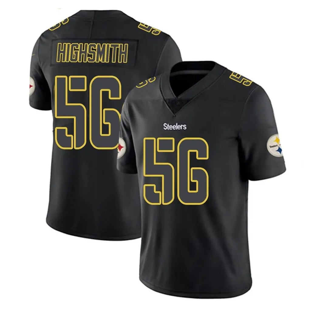 P.Steelers #56 Alex Highsmith Player Black Impact Limited Home Game ROCER Stitched Jerseys