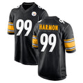 P.Steelers #99 Derrick Harmon Player Black Home Game ROCER Stitched Jerseys