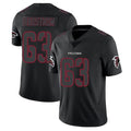 A.Falcons #63 Chris Lindstrom Player Black Impact Limited Game ROCER Stitched Jerseys