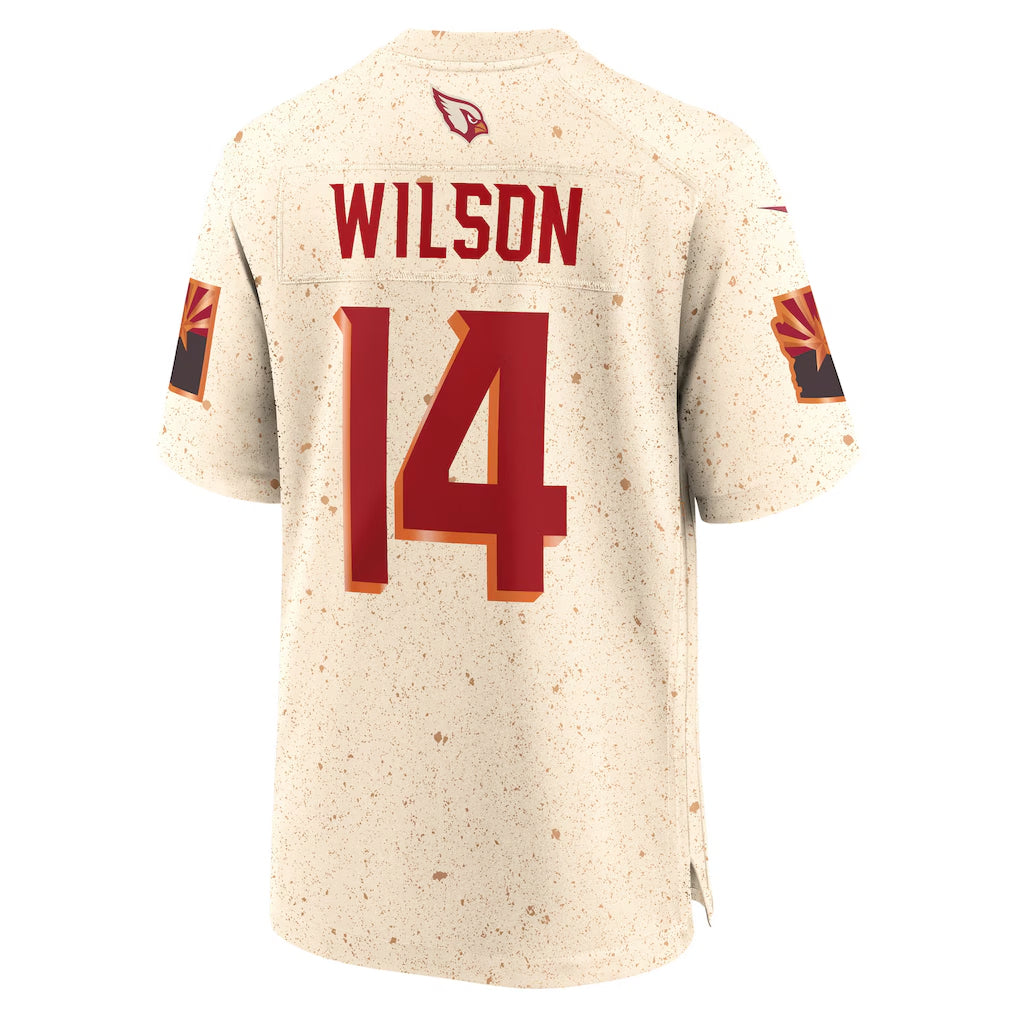 A.Cardinals #14 Michael Wilson Player Cream  Rivalry Home Game ROCER Stitched Jerseys