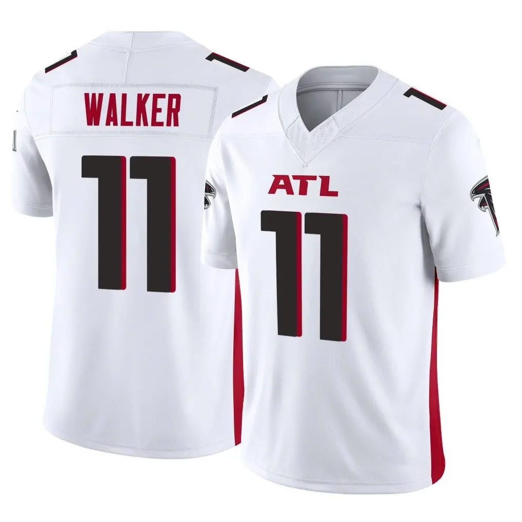 A.Falcons #11 Jalon Walker Player White Vapor F.U.S.E. Limited ROCER Stitched Jerseys