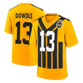 P.Steelers #13 Rico Dowdle Player Gold Limited 1933 Throwback Home Game ROCER Stitched Jerseys
