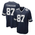 D.Cowboys #87 Jake Ferguson Player Navy Home Game ROCER Stitched Jerseys