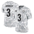 P.Steelers #3 Jaquan Brisker Player Arctic Camo Limited Salute To Service Home Game ROCER Stitched Jerseys