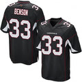A.Cardinals #33 Trey Benson Player Black Alternate Game ROCER Stitched Jerseys