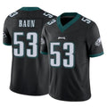 P.Eagles #53 Zack Baun Player Black Limited Vapor F.U.S.E. Home Game ROCER Stitched Jerseys