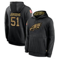 P.Eagles #51 Cam Jurgens Player Black Salute to Service Hoodies Limited Game ROCER Stitched Jerseys