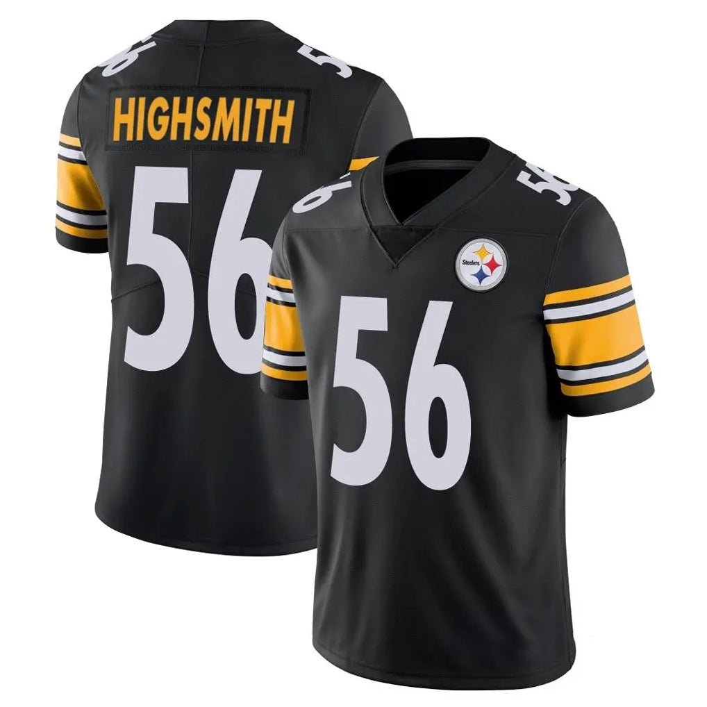 P.Steelers #56 Alex Highsmith Player Black Limited Vapor Untouchable Home Game ROCER Stitched Jerseys