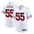 A.Cardinals #55 Dante Stills Player White Home Game ROCER Stitched Jerseys