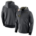 SF.49ers ## 49ers Blank Player Anthracite Pullover Hoodies Home Game ROCER Stitched Jerseys